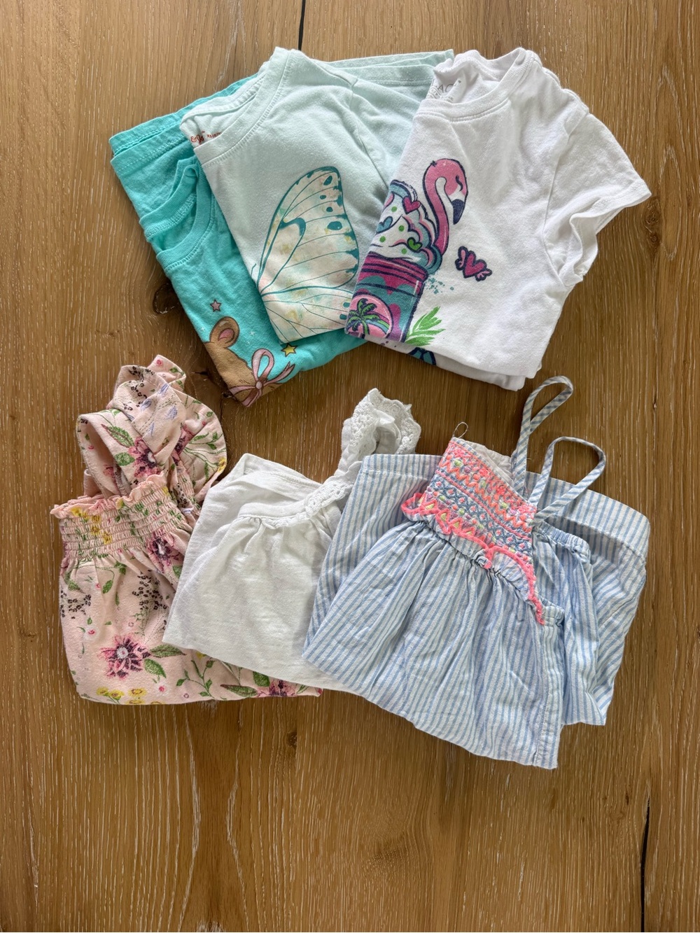 6 Girls Summer Tops